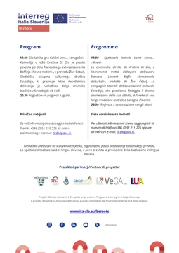 BEroots_Vabilo_Gledaliska predstava 28.3.26